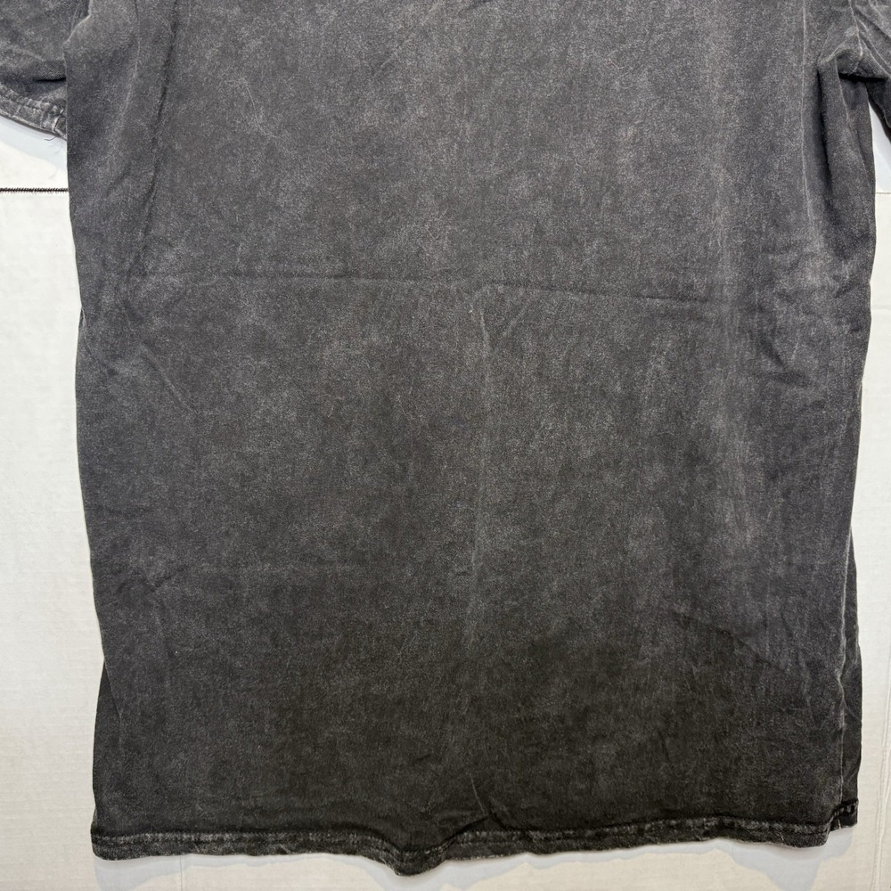 Post Malone Size Large Black Acid Wash Cowboy Dallas Tee Comfort Colors - Picture 9 of 10